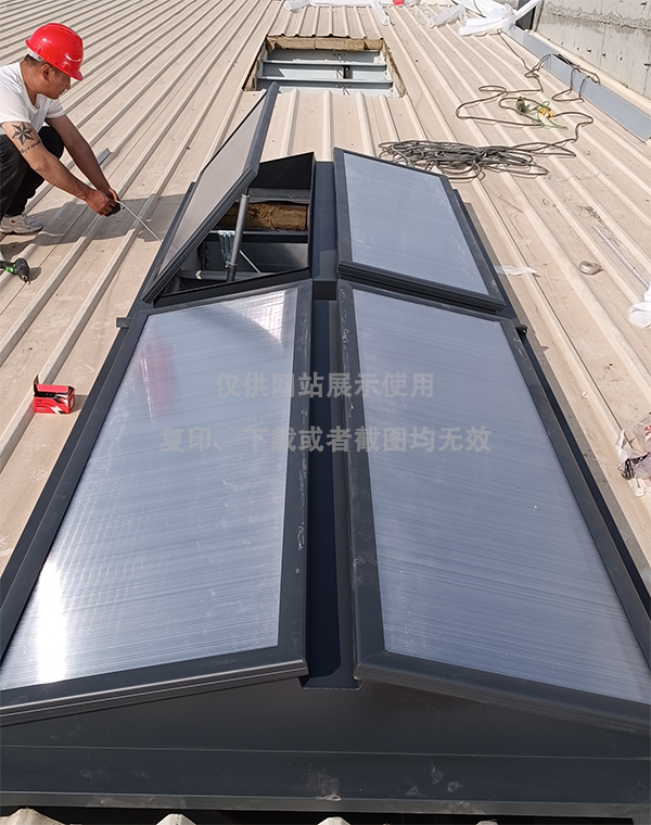 兰州王老吉生产车间西和排烟天窗