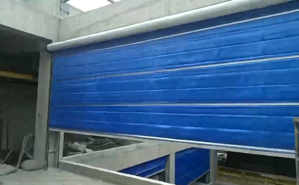 大型物流园区完成西和防火门整体安装工程